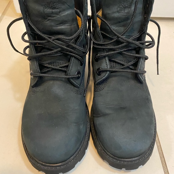 Kids Timberland Boots Sz 2 - Picture 3 of 4